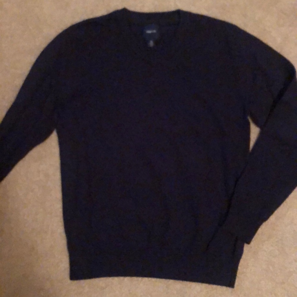 Gap kids navy v-neck sweater